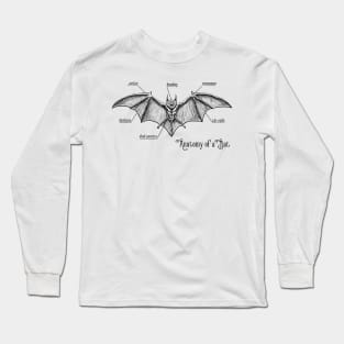 Anatomy of a Bat Long Sleeve T-Shirt